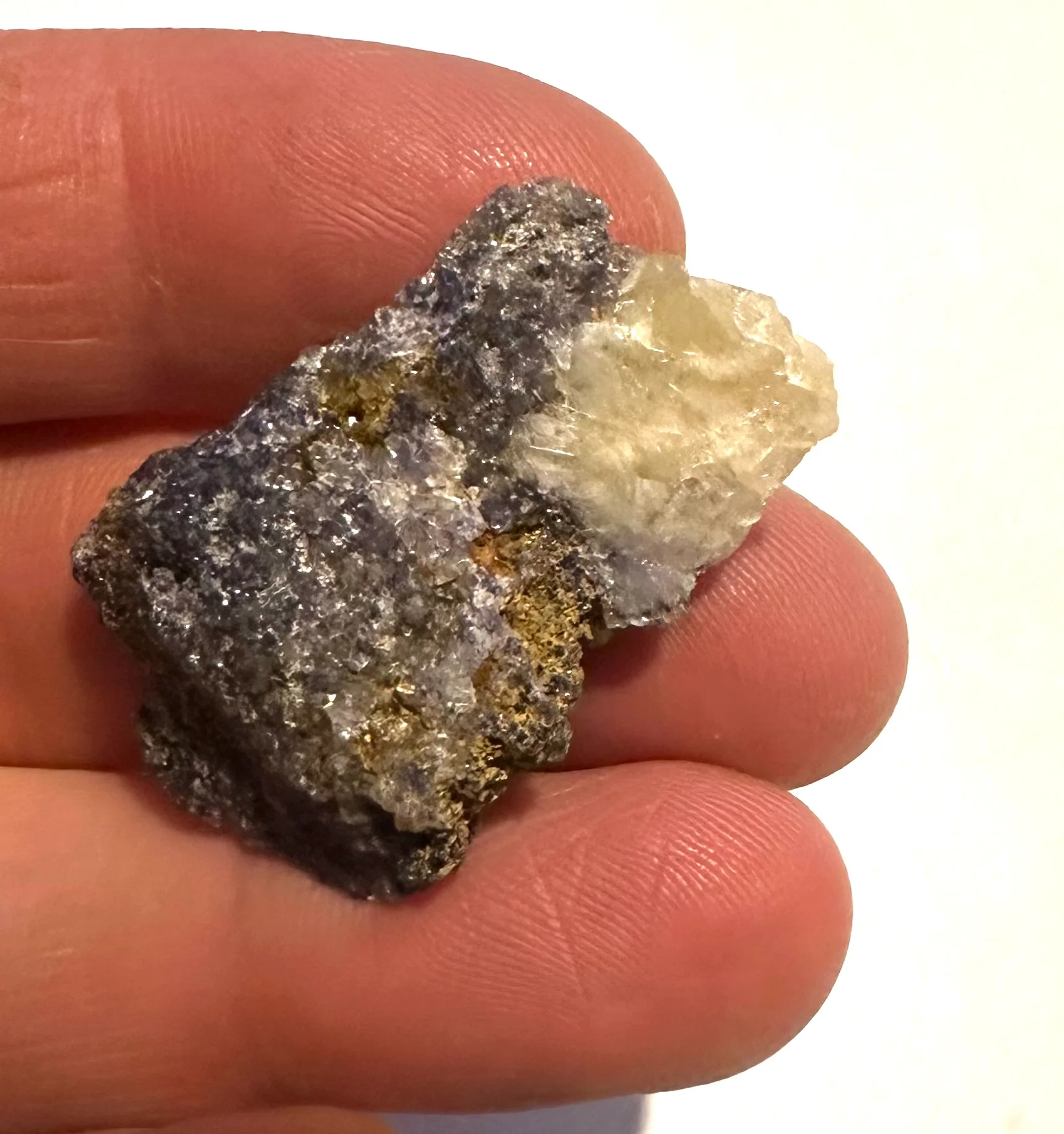 Blue John Genuine Crystal Stone